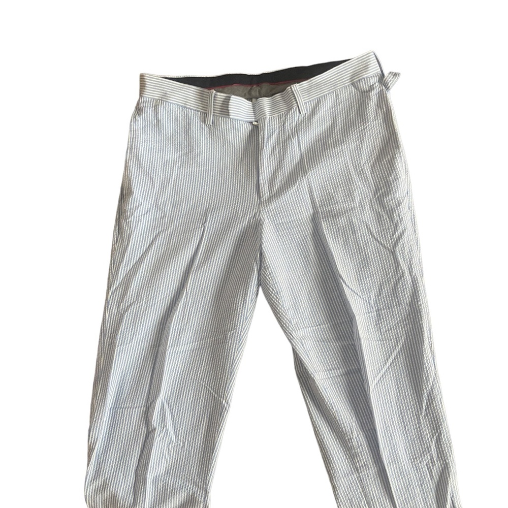 Blue/White Striped Pants